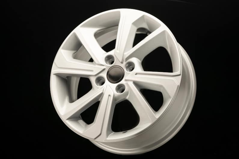 New silver die cast aluminum alloy wheel